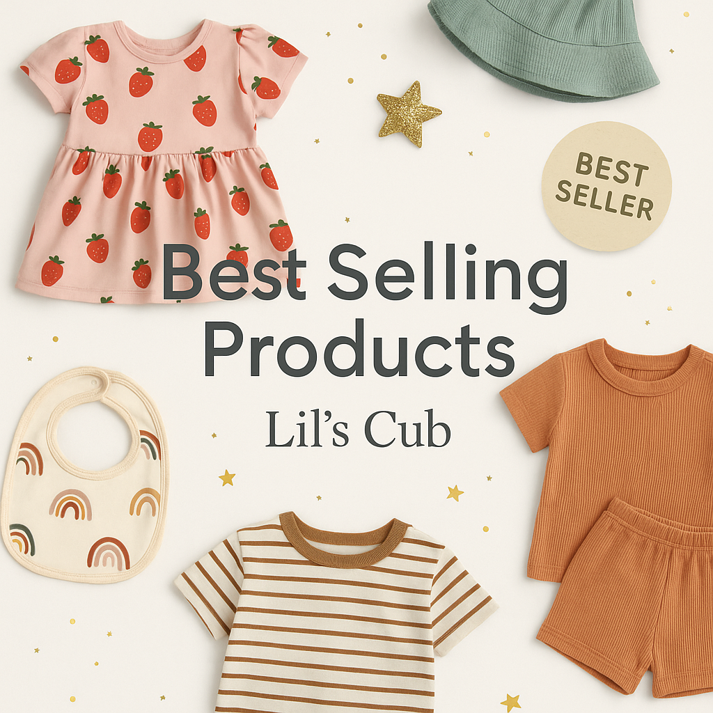 Best Selling Products Collection at Lil’s Cub – Top Kidswear, Baby Clothes, and Trendy Outfits for Boys and Girls