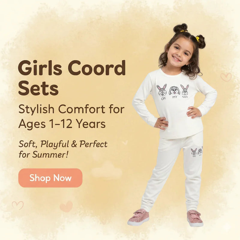 Girls Coord & Two Piece Sets – Ages 1 to 12 | Lil Cubs PK