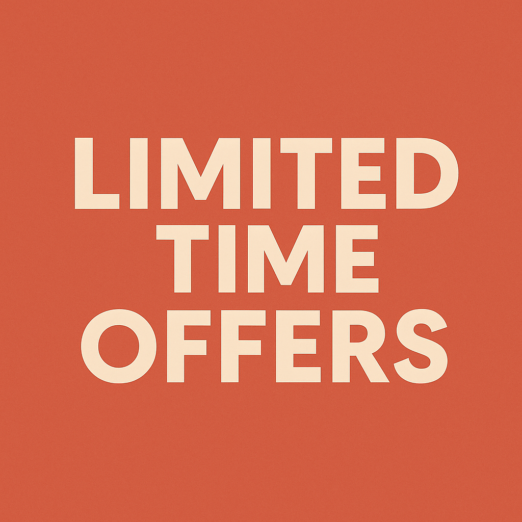 Limited Stock – Special Offers