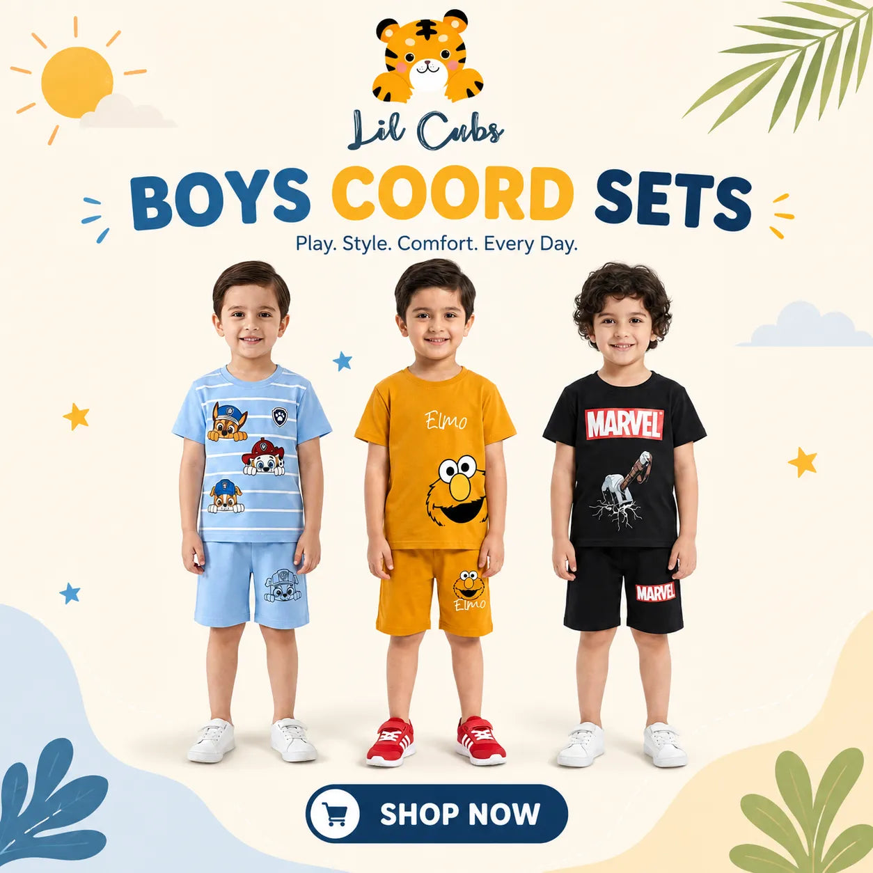 Coord Sets & 2-Piece Outfits (Boys)