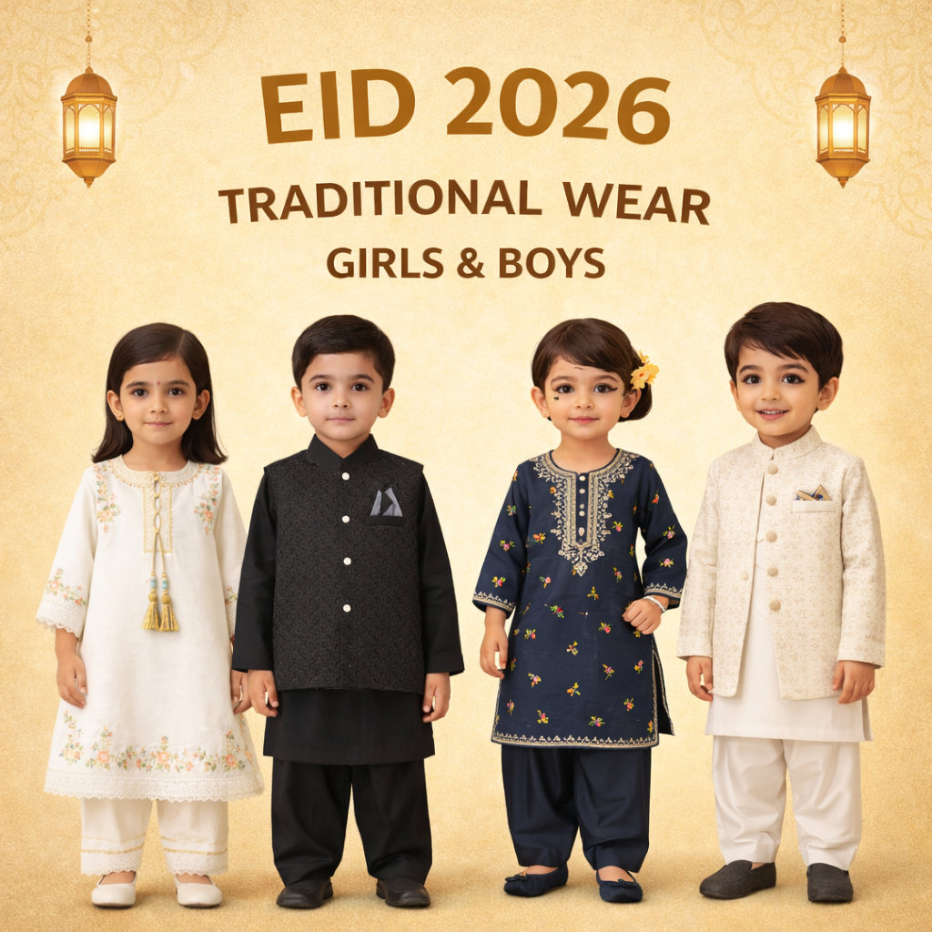 Eid 2026 Kids Collection – Traditional Wear