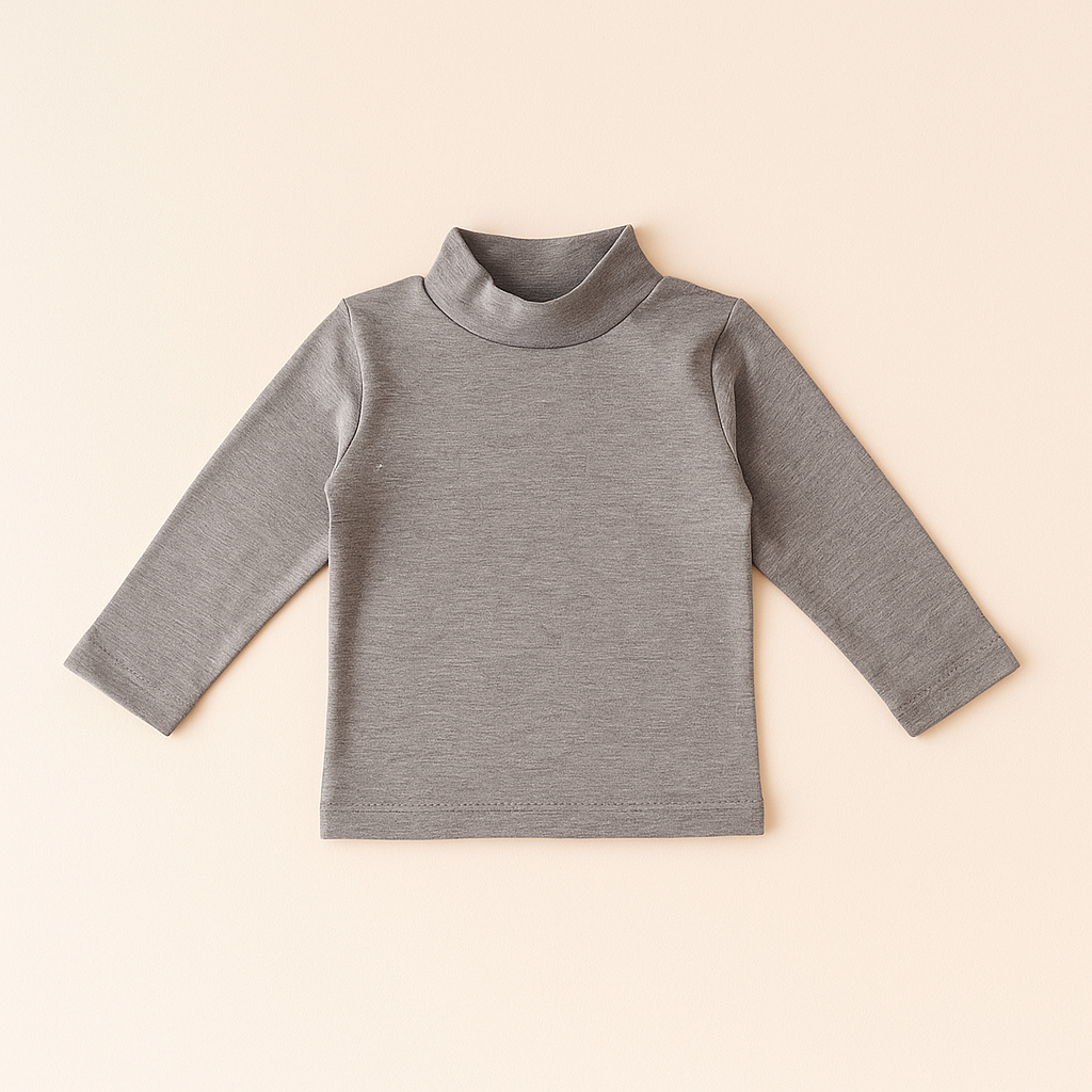 Kids Premium Mockneck – Cozy Everyday Essential (Multiple Colors)