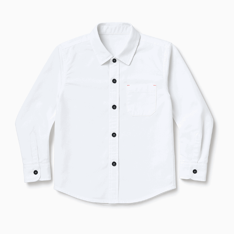 Boys Classic Cotton Shirt – Full Sleeves (1-12 Years) | Kids Formal & Casual Wear | lilcubs.pk