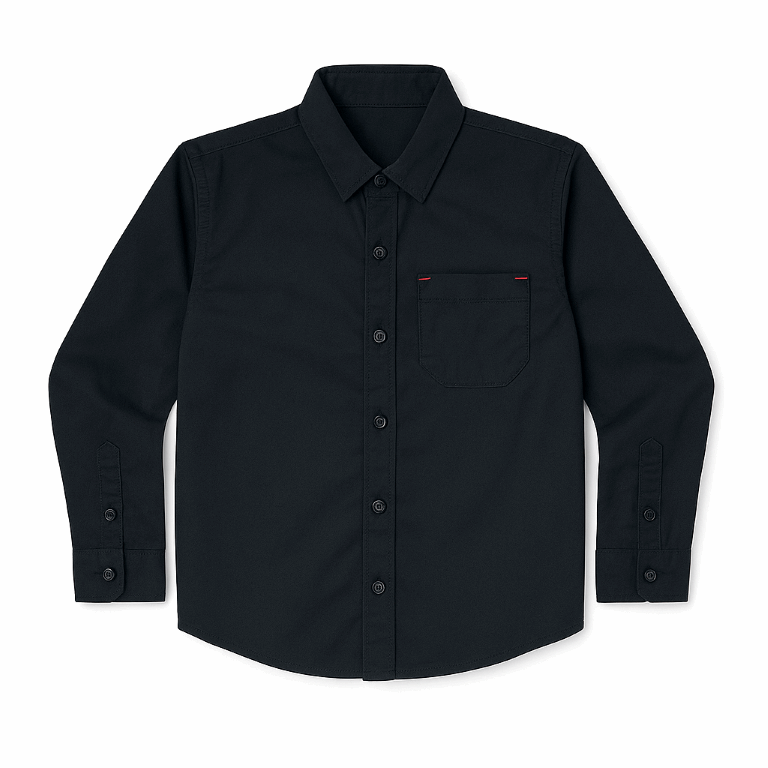 Boys Classic Cotton Shirt – Full Sleeves (1-12 Years) | Kids Formal & Casual Wear | lilcubs.pk