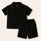 Lilcubs.pk Unisex Crinkle Cotton Cord Set – Signature Summer Collection (1 to 6 Years)