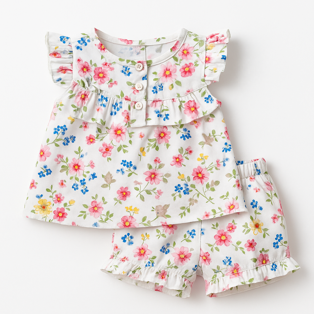 Girls Suiting for Newly born baby (0-12 year)