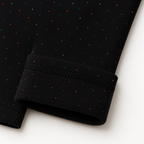 Black Sparkle Kids Fleece Tights – Stretch Leggings (4–16 Years)