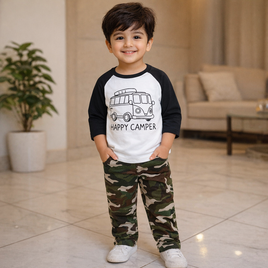 Happy Camper Summer Coord Set (2-Piece)