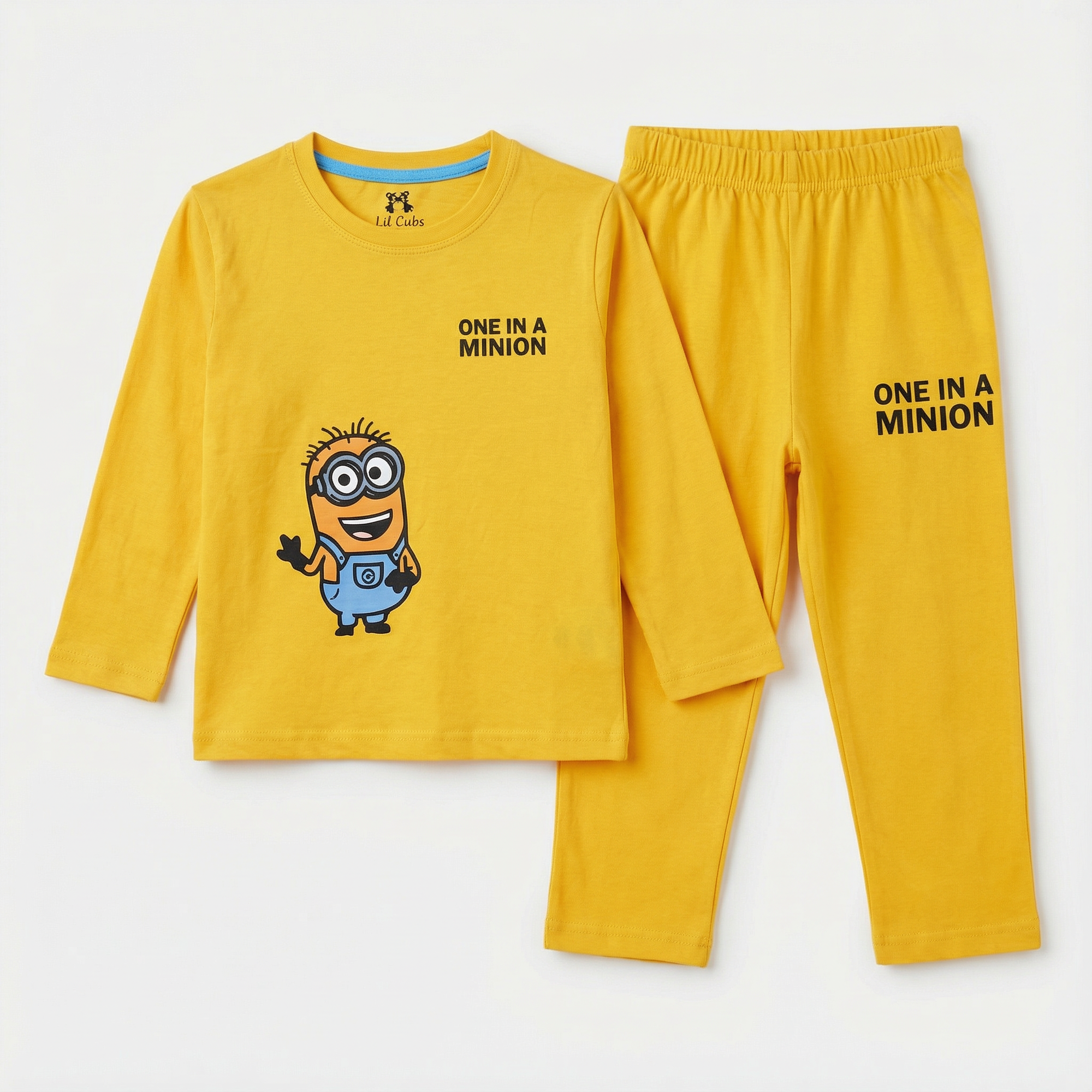 Sunny Minion Yellow Summer Coord Set (2-Piece)