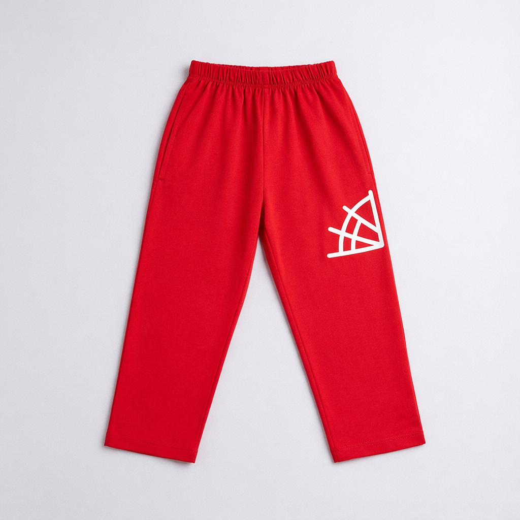 Red Spider Web Summer Coord Set (2-Piece)