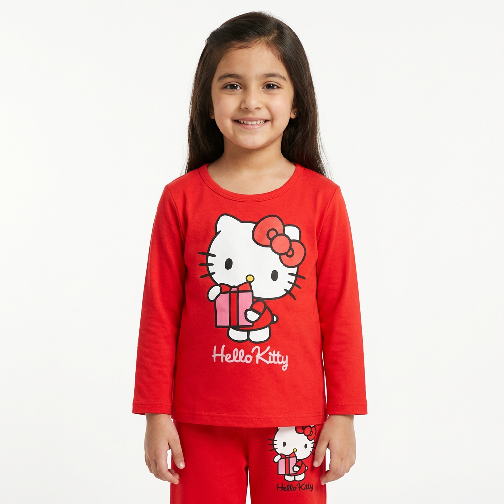 Hello Kitty Red Summer Coord Set (2-Piece)