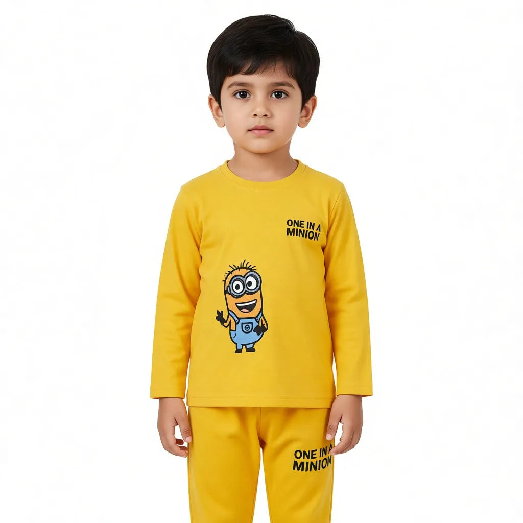 Sunny Minion Yellow Summer Coord Set (2-Piece)