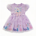 Purple Barbie Print Frock - Lil' Cubs