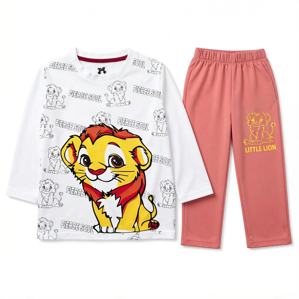 Little Lion Summer Coord Set (2-Piece) - Lil' Cubs