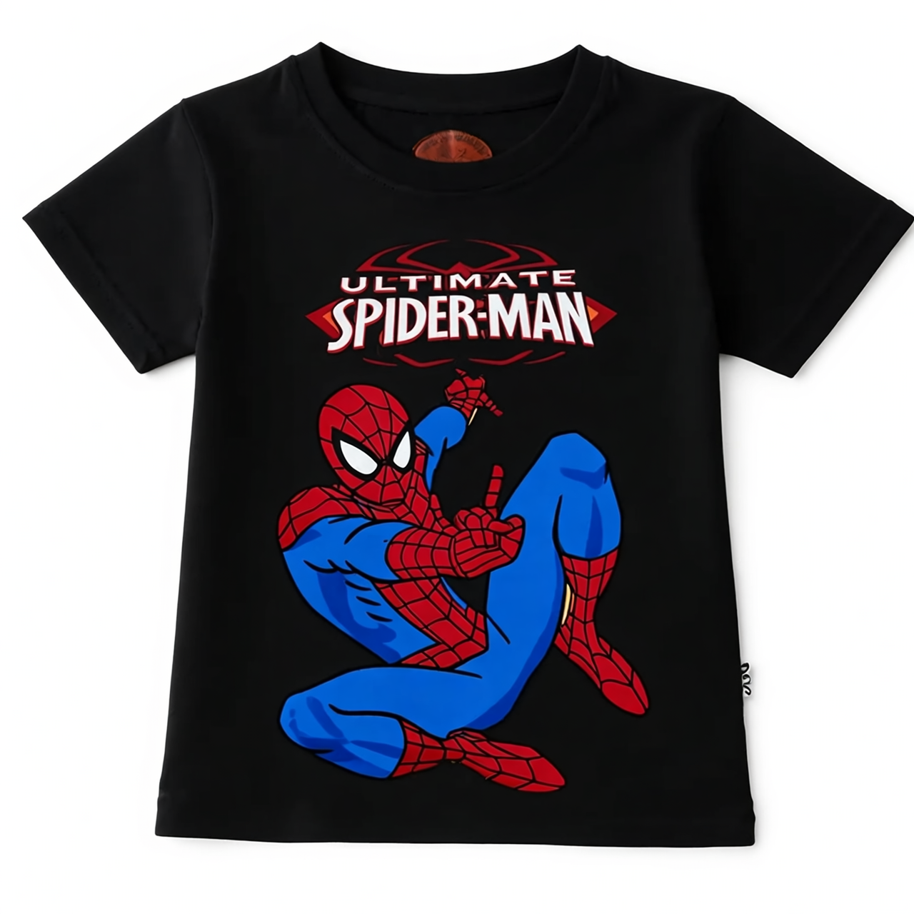 Spiderman Black Summer Coord Set (2-Piece) - Lil' Cubs