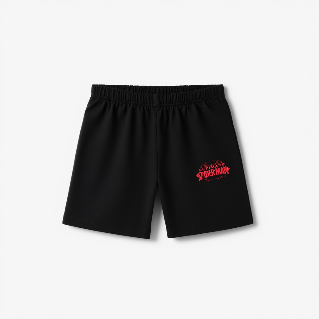 Spiderman Black Summer Coord Set (2-Piece) - Lil' Cubs