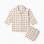 Kids Winter Flannel Checked Night Suit – Soft & Warm Sleepwear (5-10 years)