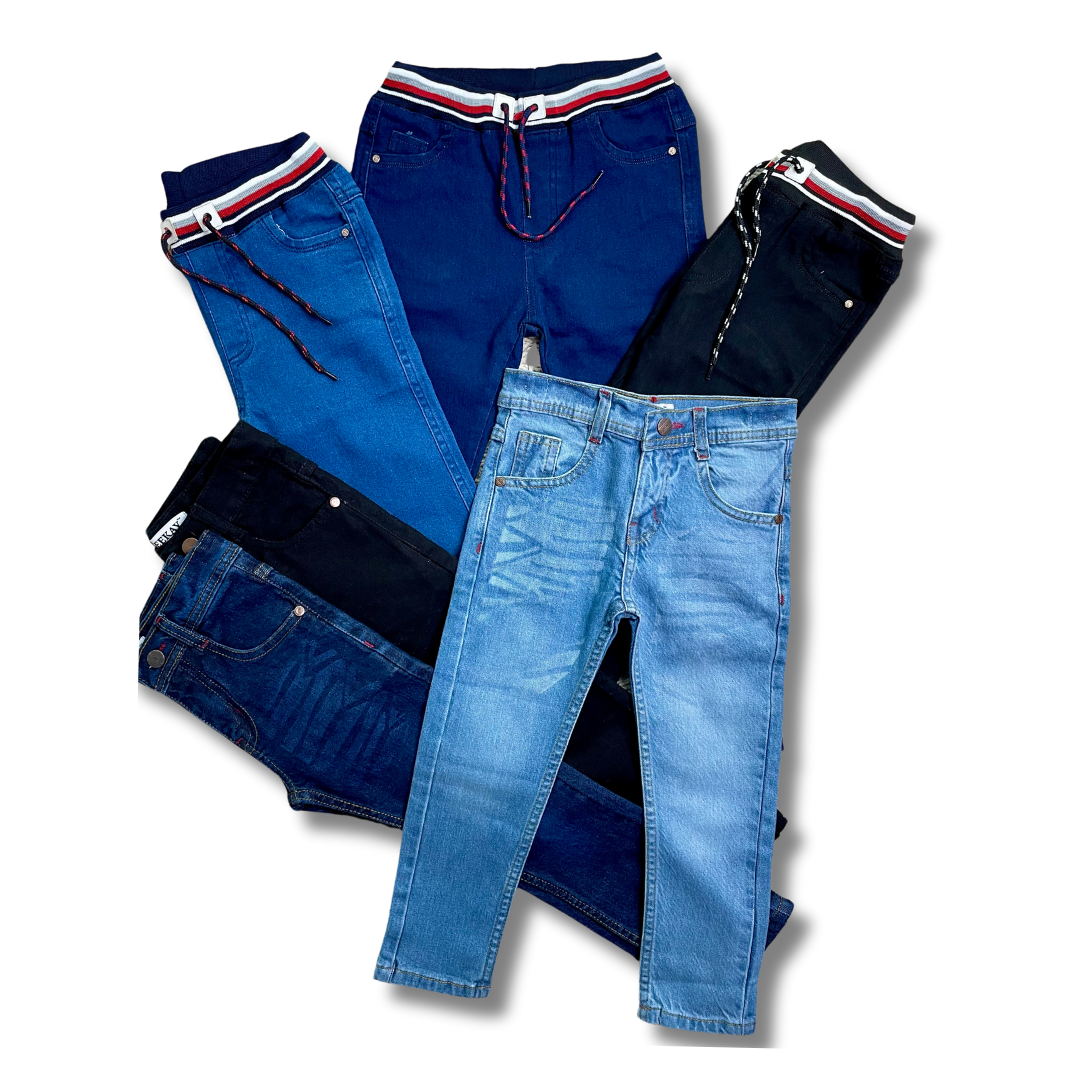 Basics Collection of Kids Unisex Denim Jeans