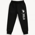 Pack of 5 kids fleece trouser pants in size 6 to 12 years by Lil Cubs, featuring soft, cozy fabric and casual fit.
