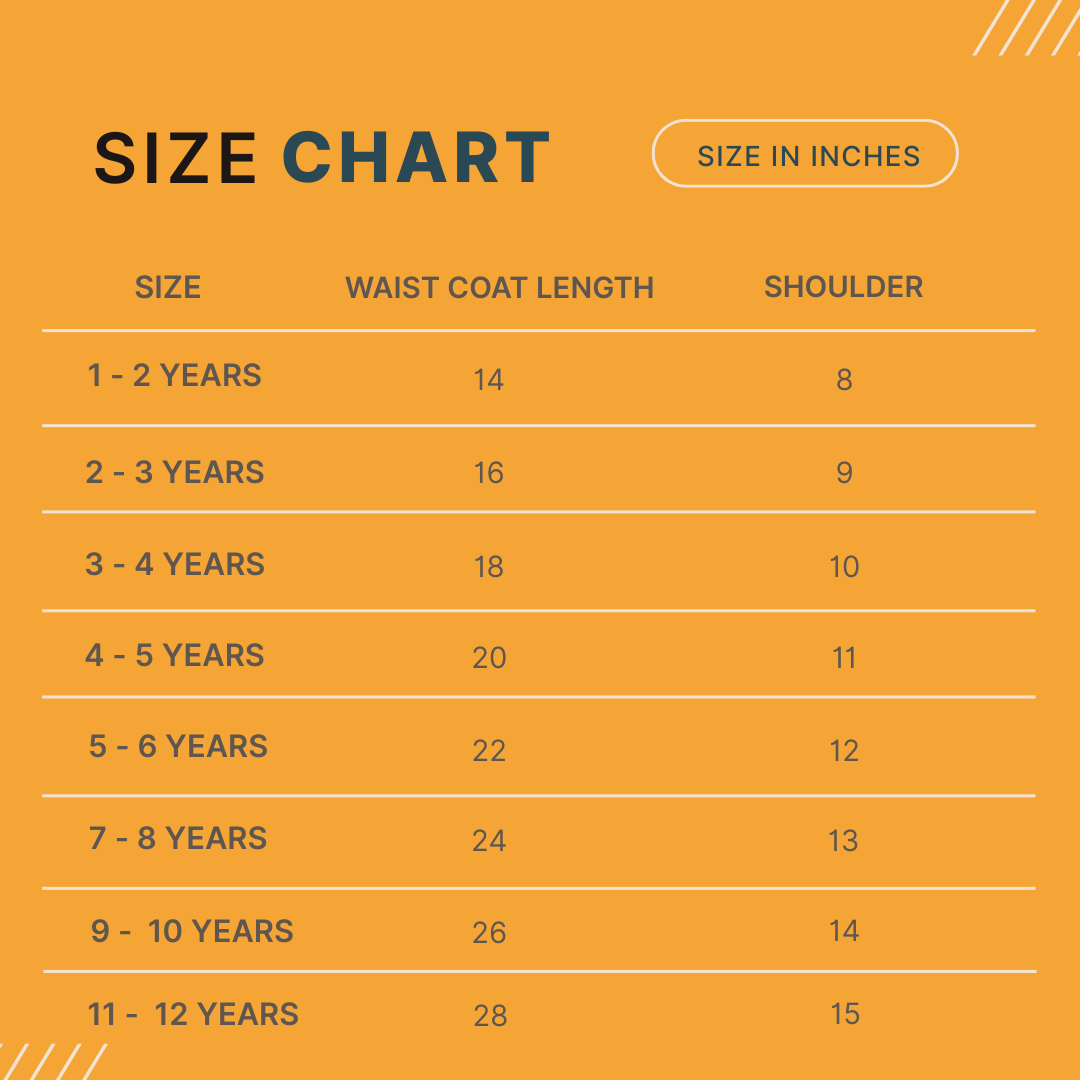 Boys Off White Cotton 3 Piece Waistcoat Shalwar Kameez