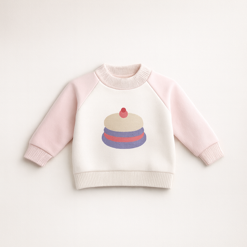 American wool premium quality sweater for girls pink collection winter season 2 to 10 years