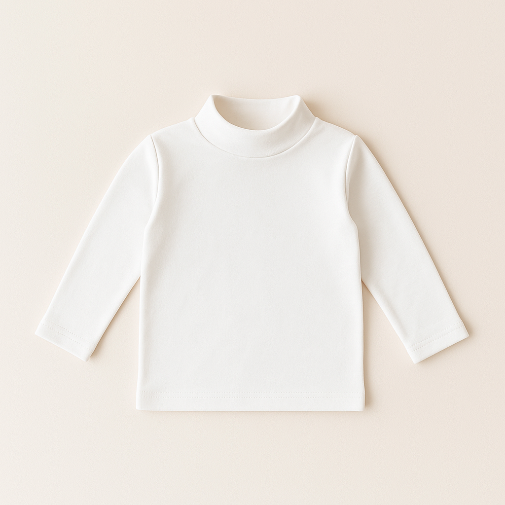 Kids Premium Mockneck – Cozy Everyday Essential (Multiple Colors)