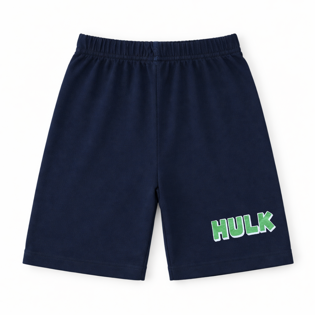Navy Blue Hulk Summer Coord Set (2-Piece) - Lil' Cubs
