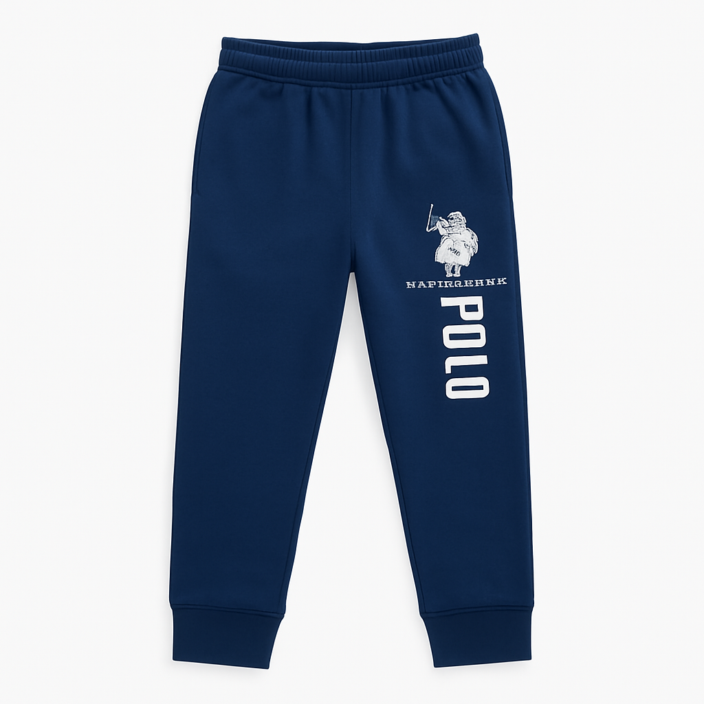 Boys Polo Fleece Trousers (Sizes 26-36) – Kids Winter Sweatpants - Lil' Cubs