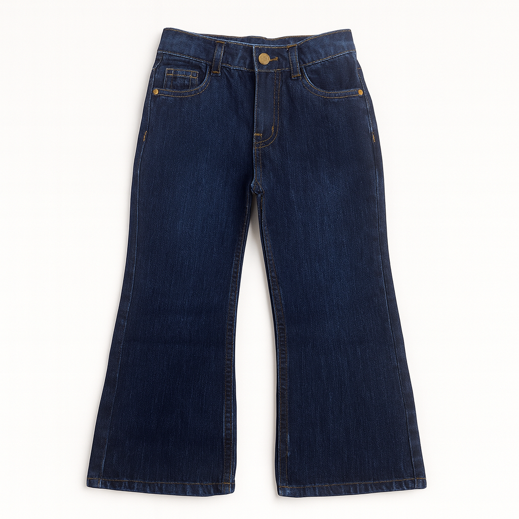 Kids Premium Denim Jeans Collection – Flare, Embroidered & Classic Styles