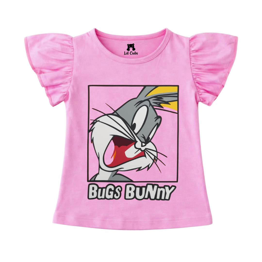 Bugs Bunny Pink Summer Coord Set (2-Piece) - Lil' Cubs