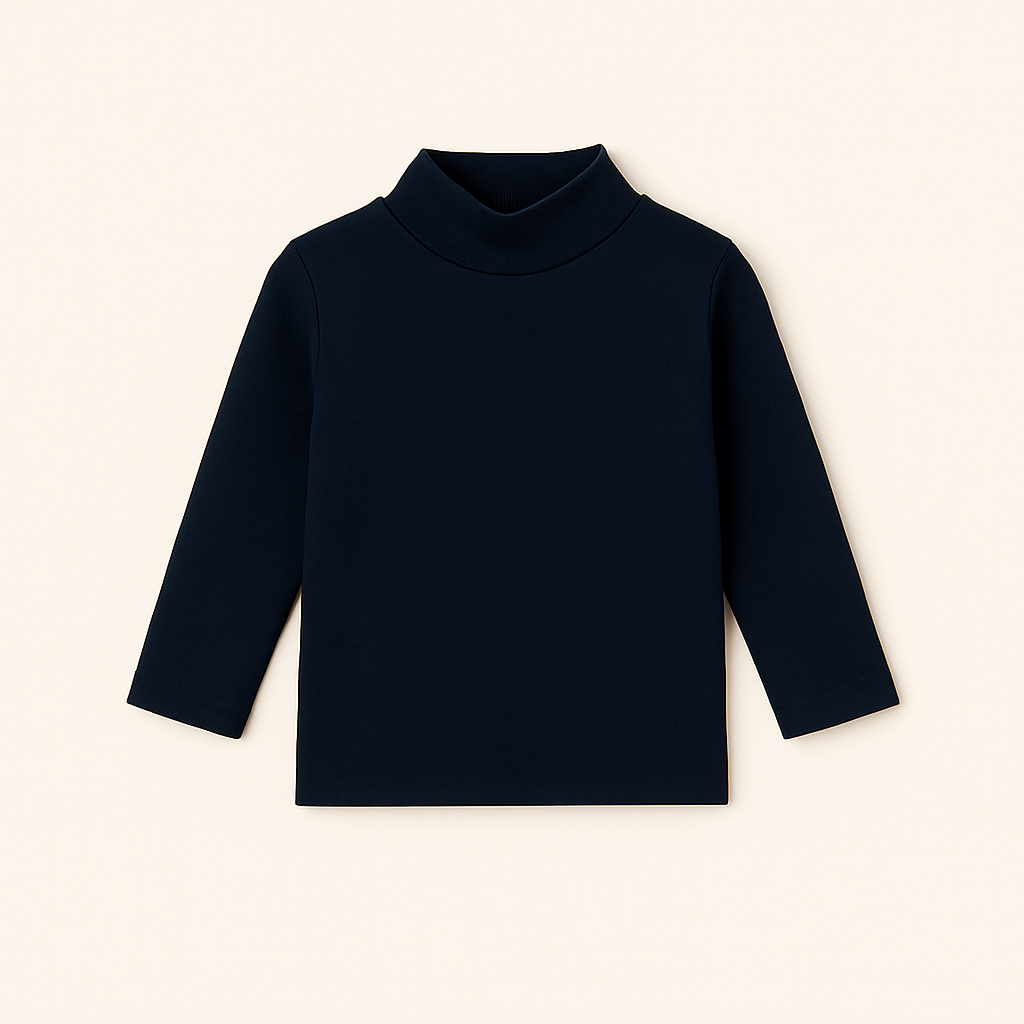 Kids Premium Mockneck – Cozy Everyday Essential (Multiple Colors)