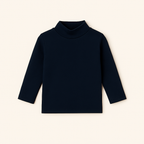 Kids Premium Mockneck – Cozy Everyday Essential (Multiple Colors)