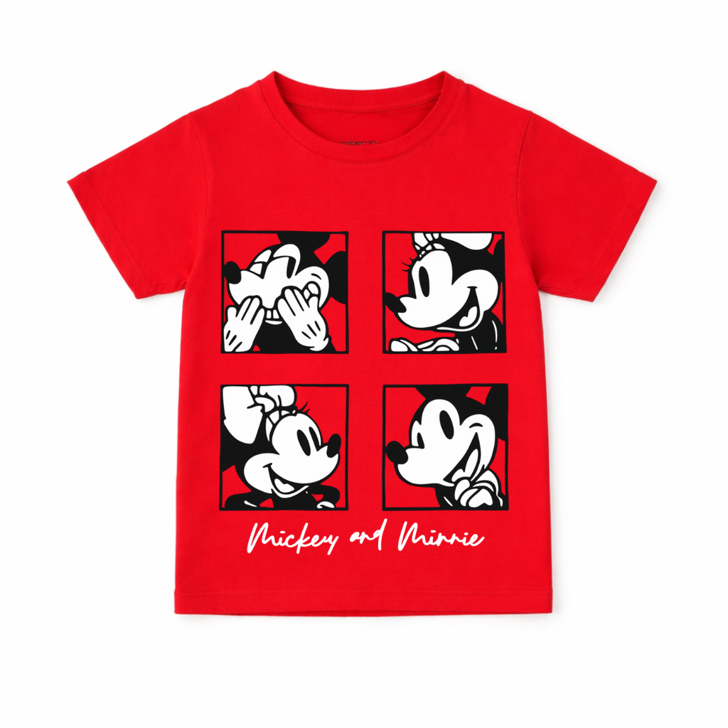 Red Mickey & Minnie Summer Coord Set (2-Piece) - Lil' Cubs