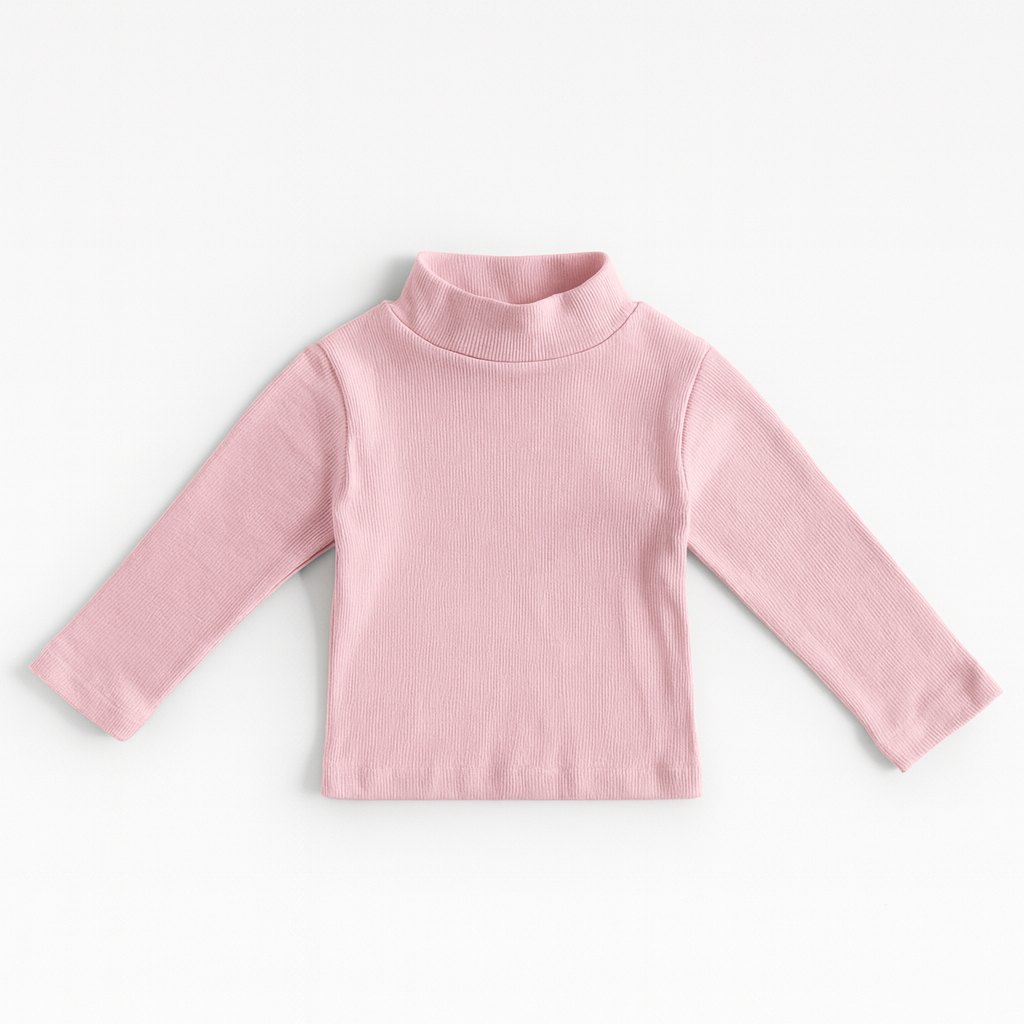 Kids Premium Mockneck – Cozy Everyday Essential (Multiple Colors)