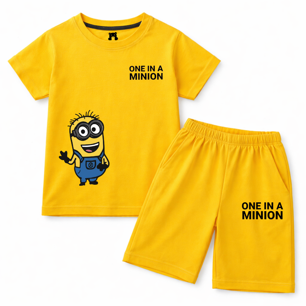 Yellow Minion Summer Coord Set (2-Piece) - Lil' Cubs