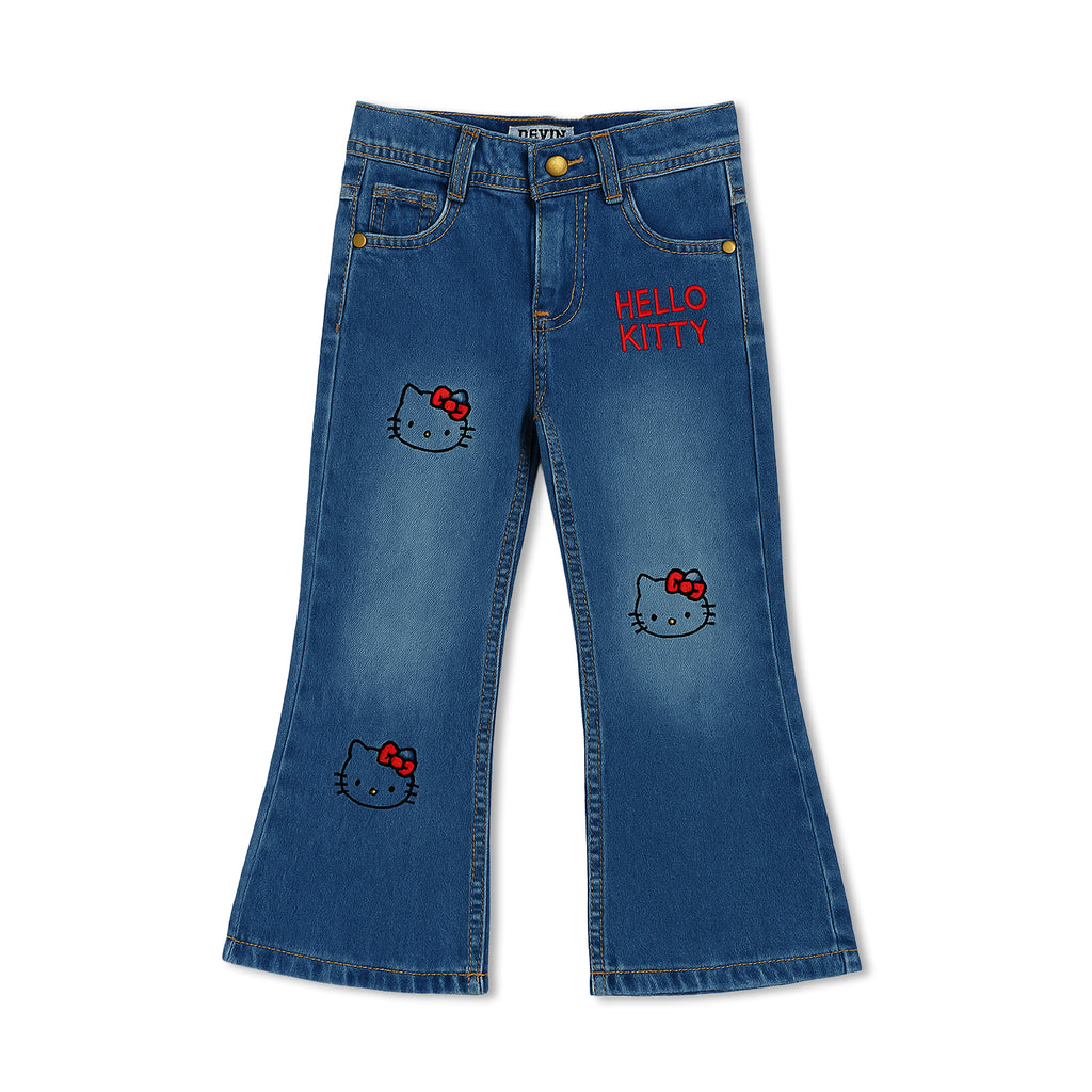 Denim Dreams – Girls’ Embroidered Jeans Collection (1–12 Years)