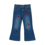 Denim Dreams – Girls’ Embroidered Jeans Collection (1–12 Years)