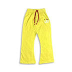 FlairFit – Bell Bottom Printed Jersey Trousers