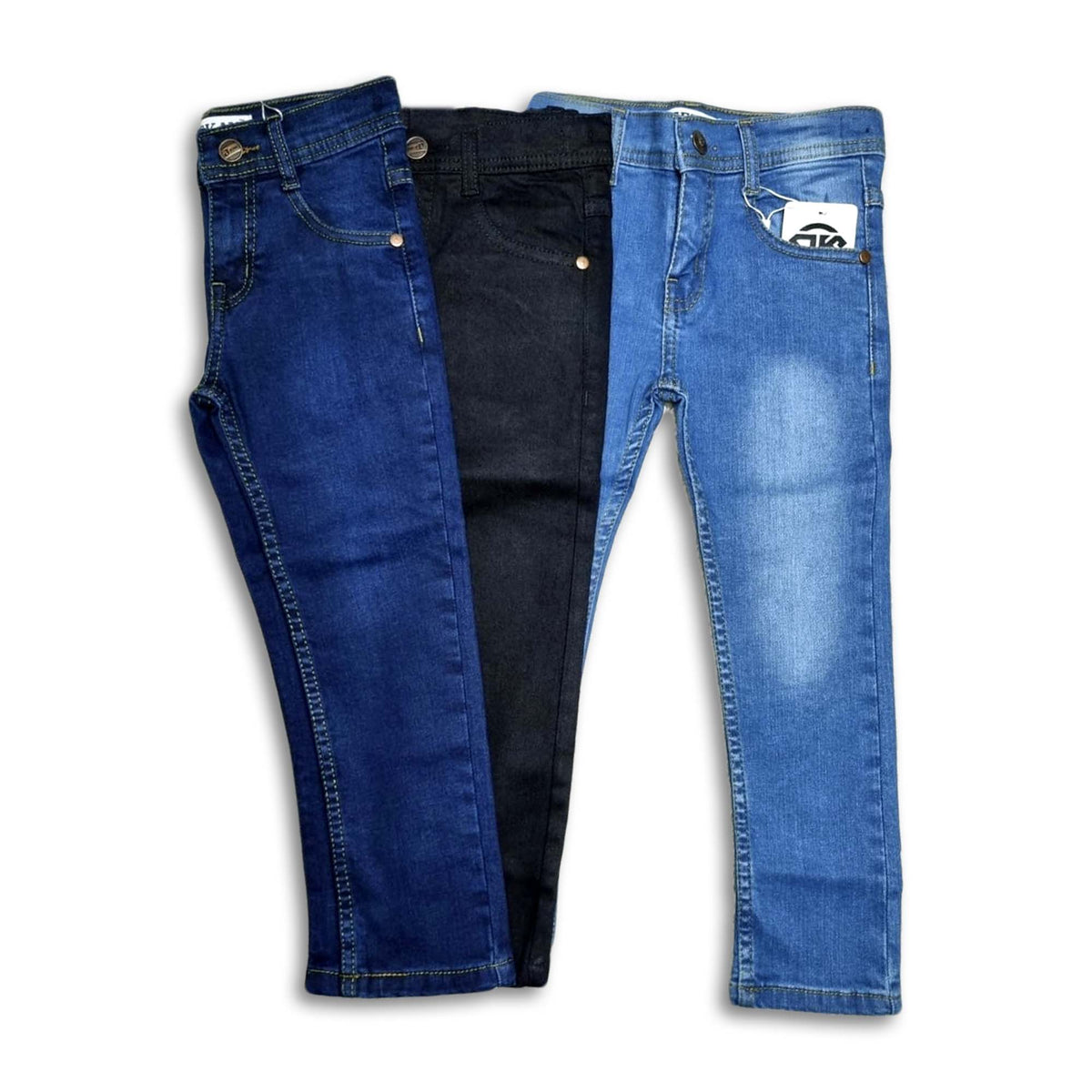 Pack of 3 Basic Denim Jeans