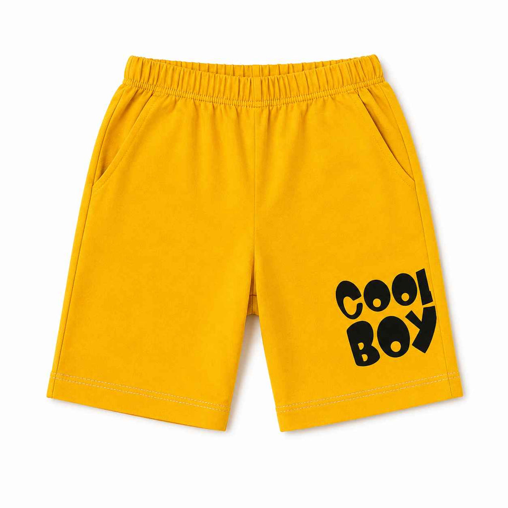 Black & Yellow Cool Boy Summer Coord Set (2 Piece) - Age 1 - 12 Years