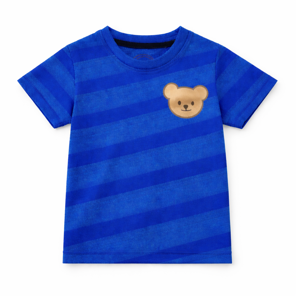 Blue Bear Summer Coord Set - Jersey Cotton Fabric - Summer Kidswear - Kidswear brand in Pakistan - Comfortable & Stylish Outfit - Summer Outfit for boys - Cotton Outfit - Lil' Cubs