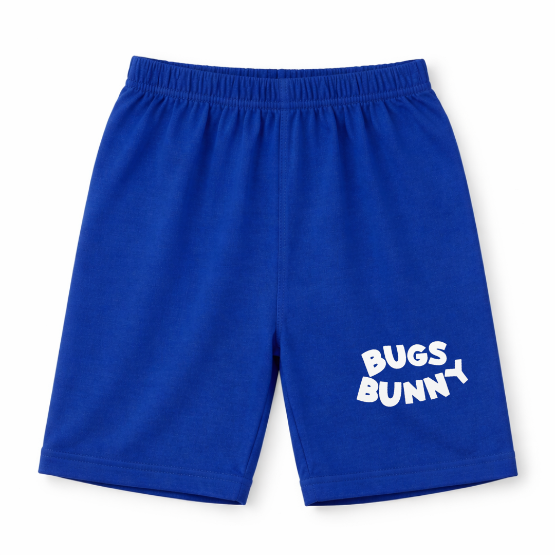 Blue Bugs Bunny Summer Coord Set - Jersey Cotton Fabric - Summer Kidswear - Kidswear brand in Pakistan - Comfortable & Stylish Outfit - Summer Outfit for girls - Trendy Outfit for kids - Cotton Outfit - Lil' Cubs