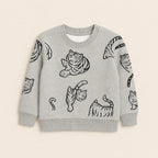 Boys Grey Tiger Winter Coord Set (2 Piece) - Size 1 - 12 Years