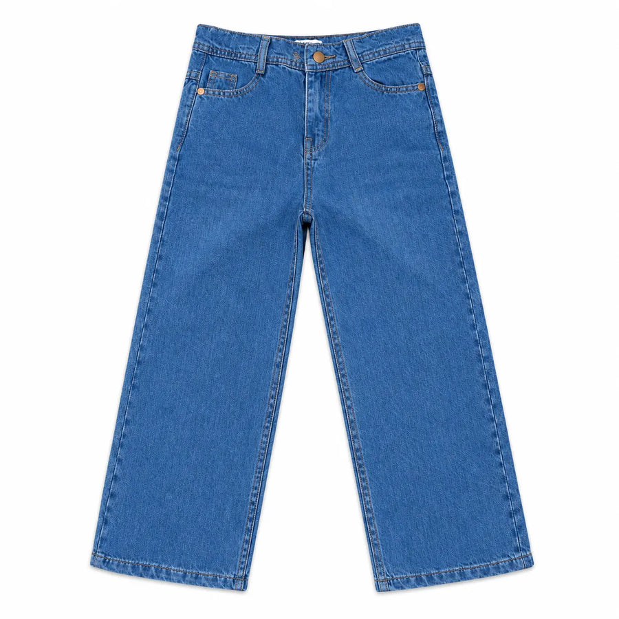 Boys Pack of 3 Baggy Denim Jeans - Blue, Light Blue & Ice Blue (Size 1 - 14 Years)
