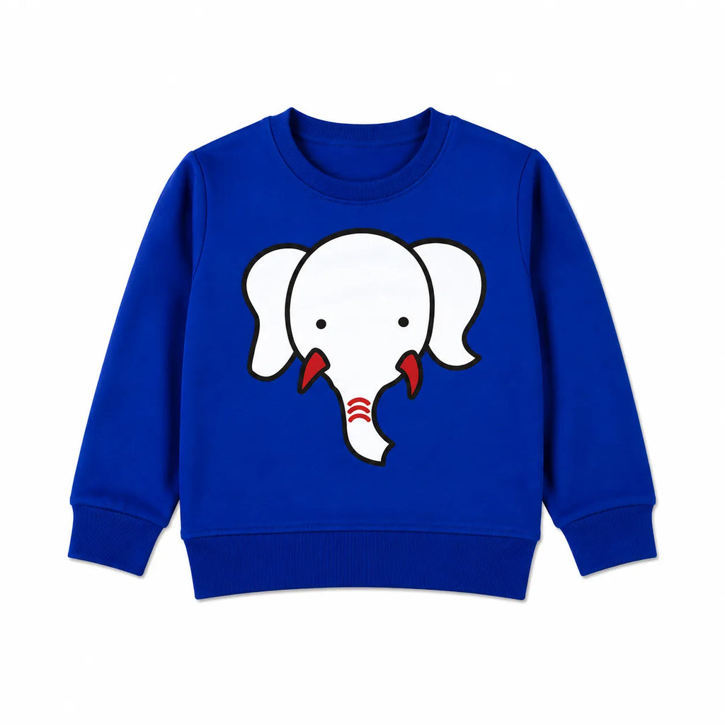 Boys Blue Elephant Winter Coord Set (2 Piece) - Size 1 - 12 Years