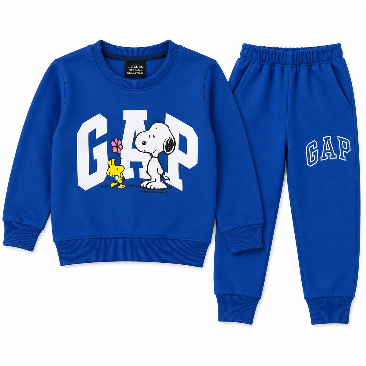 Boys Blue GAP & Snoppy Winter Coord Set (2 Piece) - Size 1 - 12 Years