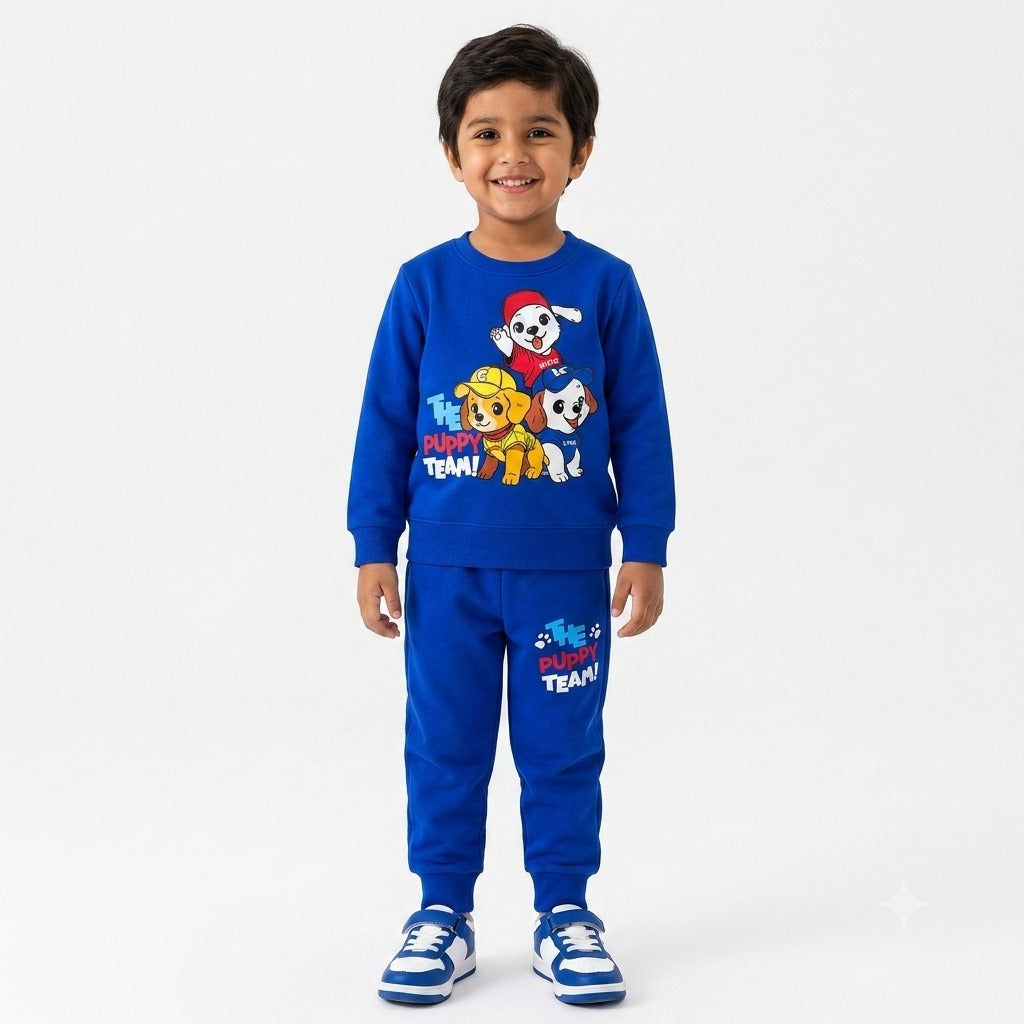 Boys Blue The Puppy Team Winter Coord Set (2 Piece) - Size 1 - 12 Years