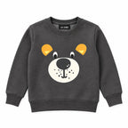 Boys Charcoal Grey Bear Winter Coord Set (2 Piece) - Size 1 - 12 Years