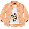 Boys Cotton Double Orange Lining with Mickey Print (Size 1-12 Years)