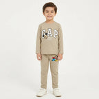Boys Cream GAP & Mickey Summer Coord Set (2 Piece) - Size 1 - 12 Years